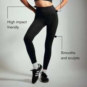 Girlfriend Collective Black Leggings Size Small